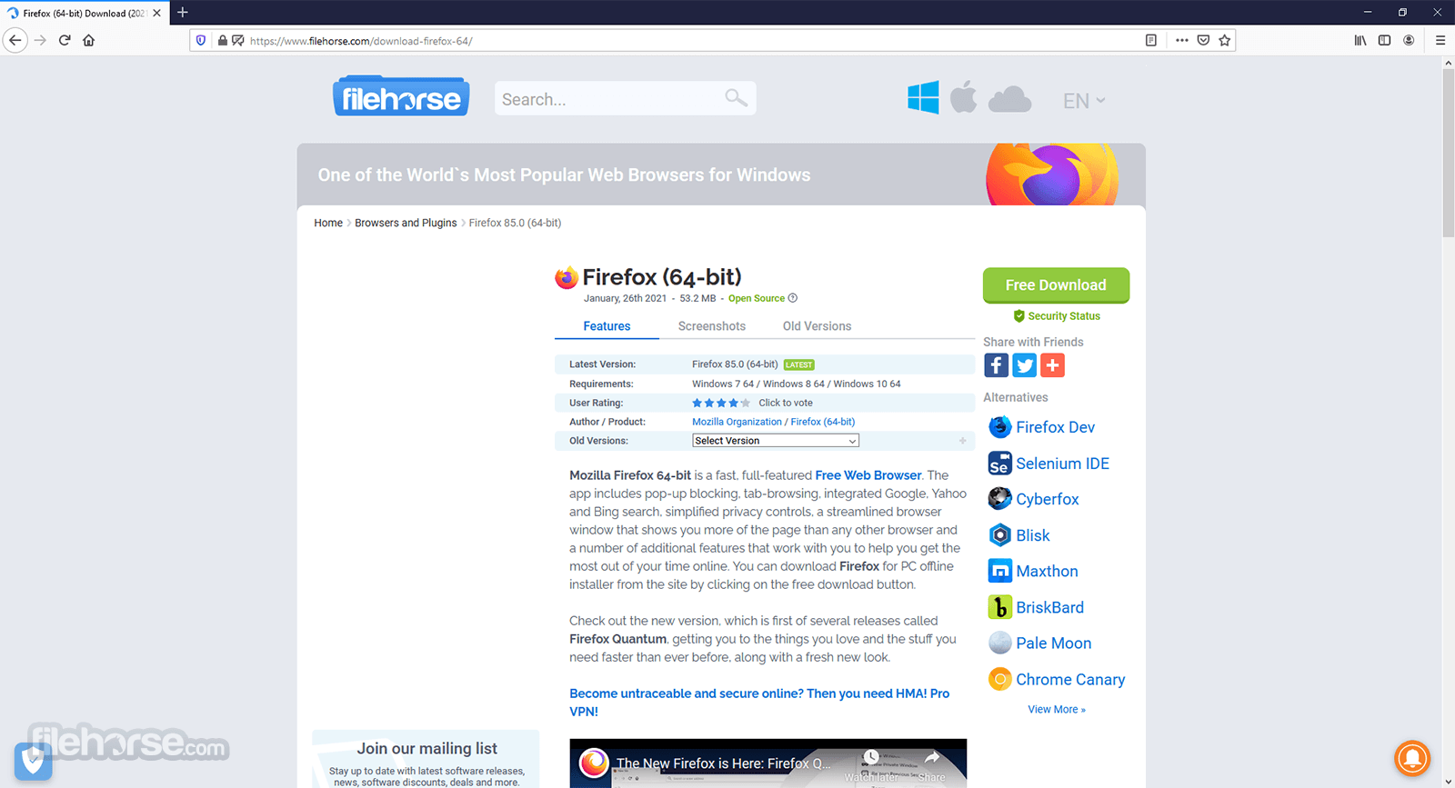 firefox esr 31 doanload for mac